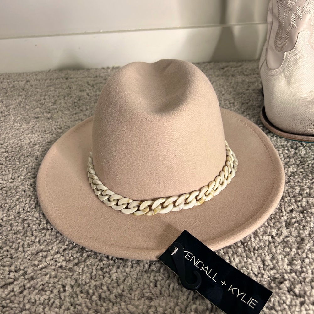 Kendall and Kylie brand new with tags red brimmed hat